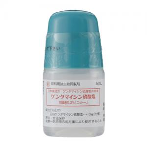 Gentamicin硫酸庆大霉素滴眼液0.3%「日東」:5ml×10瓶
