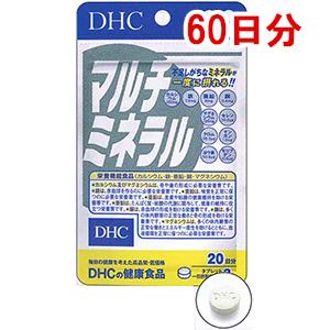 DHC的健康食品复合矿物质（60日分）：180粒