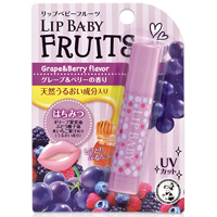 乐敦 曼秀雷敦Lip Baby水果唇膏（葡萄蓝莓）：4.5g