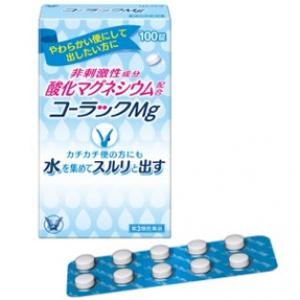 大正 可乐通COLAC Mg氧化镁清肠排宿便排肠毒便秘片:100粒【2類】