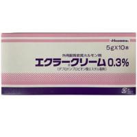 Eclar地泼罗酮丙酸酯乳膏0.3%：5g×10支