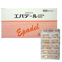 Epadel二十碳五烯酸乙酯胶囊300：100粒
