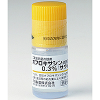 Ofloxacin氧氟沙星滴眼液0.3％「沢井」：5ml×2支