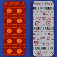 Norfloxacin诺氟沙星片100mg「沢井」：100片
