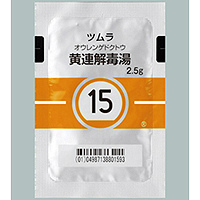 Tsumura黄連解毒湯精华顆粒（15）：2.5g x 42包（14日分）