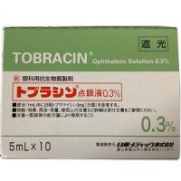 Tobracin妥布霉素滴眼液0.3%：5ml×10支