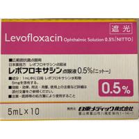 Levofloxacin盐酸左氧氟沙星滴眼液0.5%「日東」：5ml×10支