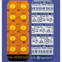 Tiapride硫必利片25mg「JG」：100片