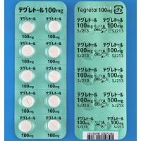 Tegretol卡马西平片100mg：100粒