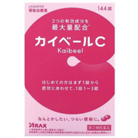 Kaibeel- C 便秘清肠：144粒【2類】