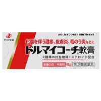 泽利亚制药 Dolmycorti湿疹皮炎毛囊炎软膏：6g【2類】