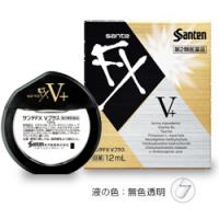 参天制药 SenteFX V+缓解眼疲劳眼药水：12ml【2類】