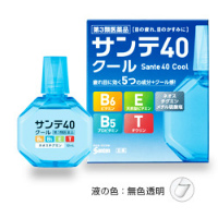 参天制药 40 Cool改善眼疲劳清凉眼药水：12ml【3類】