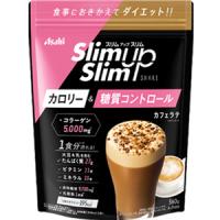 朝日Asahi Slim up低卡胶原蛋白瘦身代餐粉（拿铁味）：360g
