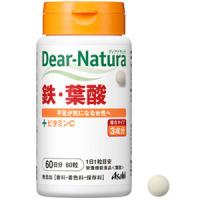 朝日Asahi Dear-Natura补充铁+叶酸：60粒