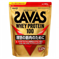 明治Meiji SAVAS 乳清蛋白质100可可味：1050g