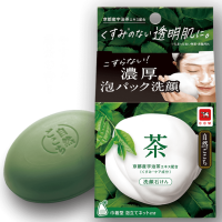 牛乳石碱KOW  纯天然绿茶洗颜皂：80g