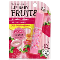 乐敦 曼秀雷敦Lip Baby水果唇膏（草莓）：4.5g