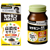 野口 芝麻素 &发酵精华胶囊：60粒