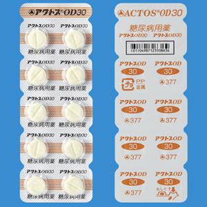 Actos OD Tablets 30 : 20 tablets
