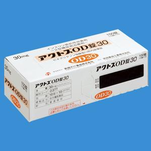 Actos OD Tablets 30: 100 tablets