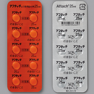 Aftach Adhesive Tablet 25 : 10 tablets