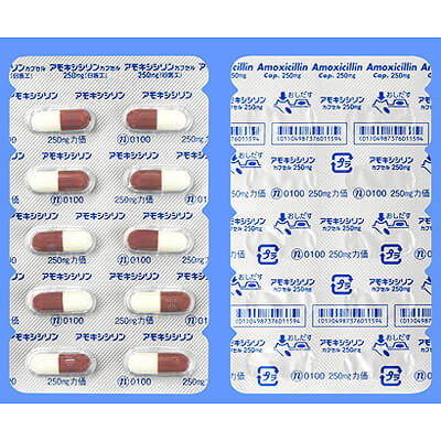 Amoxicillin Capsules 250mg ： 100 capsules