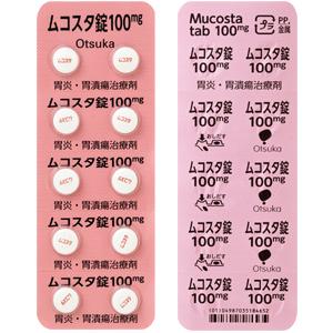 Mucosta Tablets 100mg : 100 tablets