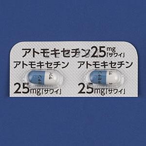 Atomoxetine Capsules 25mg SAWAI : 140 capsules