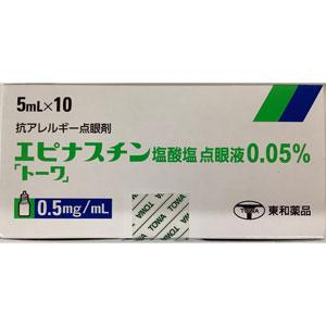 Epinastine Hydrochloride Ophthalmic Solution 0.05% TOWA : 5ml x 10 bottles 