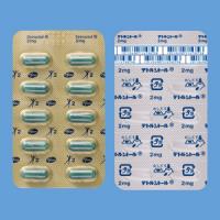 Detrusitol capsules 2mg : 100 capsules