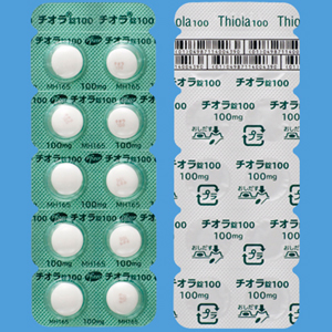 チオラ錠100 100錠 Ptp 薬の個人輸入 空詩堂