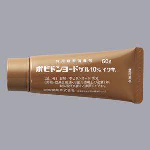 ポビドンヨードゲル10 イワキ 50g 10 旧名称 ネオヨジンゲル10 薬の個人輸入 空詩堂