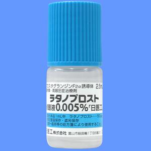 ラタノプロスト点眼液0.005％「日医工」：2.5ml×1本｜薬の個人輸入 空詩堂