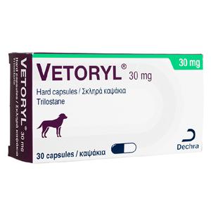 トリロスタン犬用30mg30錠 5箱 薬の個人輸入 空詩堂