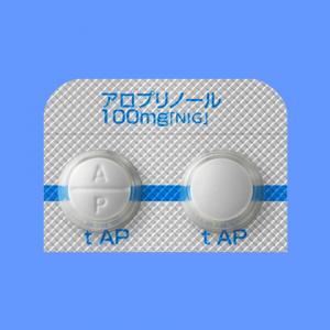 アロプリノール錠100mg「NIG」：100錠（10錠×10シート）｜薬の