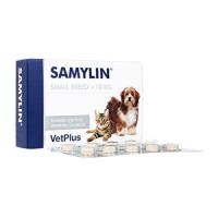 【メール便送料無料対応可】 VetPlus)サミリン・スモールブリード犬猫用(10kg以下)30錠 2箱 サプリメント