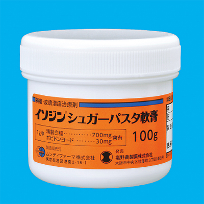 イソジンシュガーパスタ軟膏 ボトル 100g Family Pharmacy Global