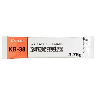 クラシエ当帰四逆加呉茱萸生姜湯エキス細粒（KB-38）：3.75g×28包（14