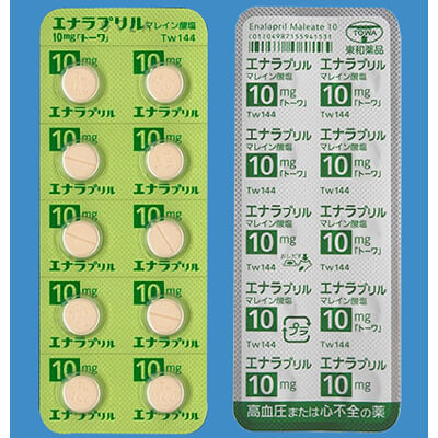 エナラプリルマレイン酸塩錠10mg トーワ 錠 10錠 2シート Family Pharmacy Global